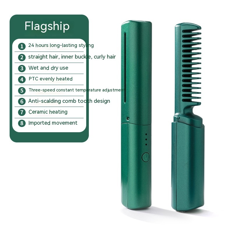 Mini Rechargeable Portable Hair Straightener - Image 2