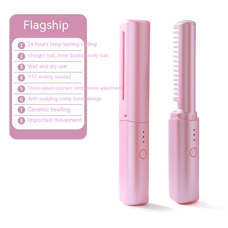Mini Rechargeable Portable Hair Straightener - Image 3